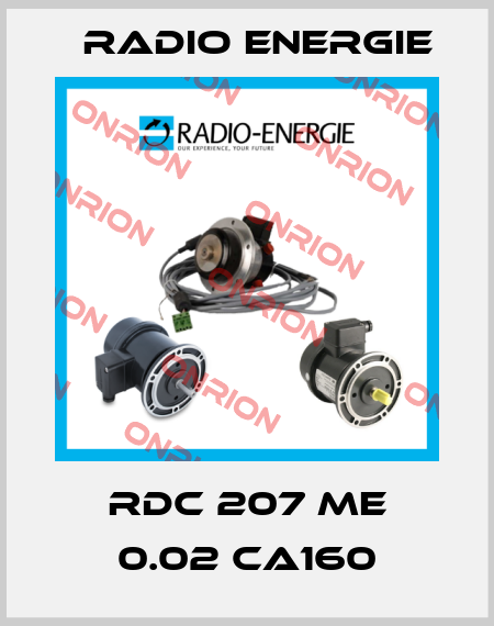 RDC 207 ME 0.02 CA160 Radio Energie