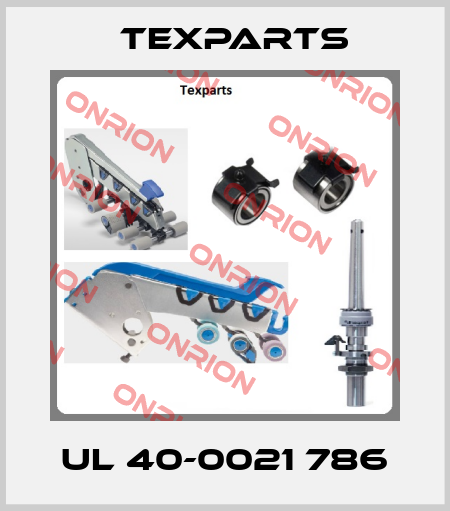UL 40-0021 786 Texparts