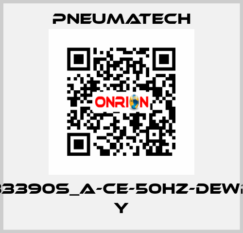 PB3390S_A-CE-50HZ-DEWPO Y Pneumatech