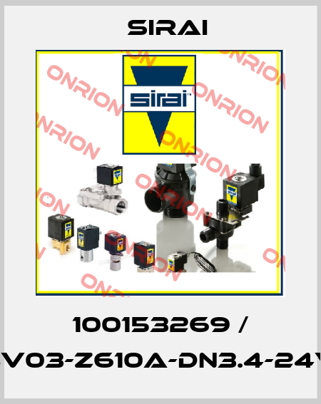 100153269 / D118V03-Z610A-DN3.4-24VDC Sirai