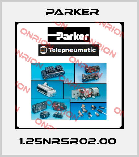 1.25NRSR02.00  Parker
