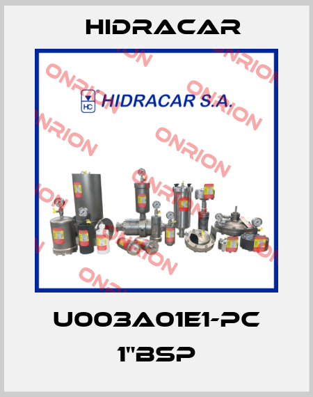 U003A01E1-PC 1"BSP Hidracar