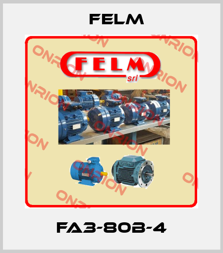 FA3-80B-4 Felm
