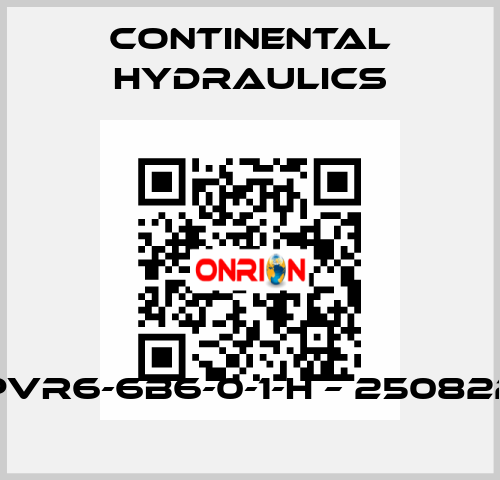 PVR6-6B6-0-1-H – 250822 Continental Hydraulics