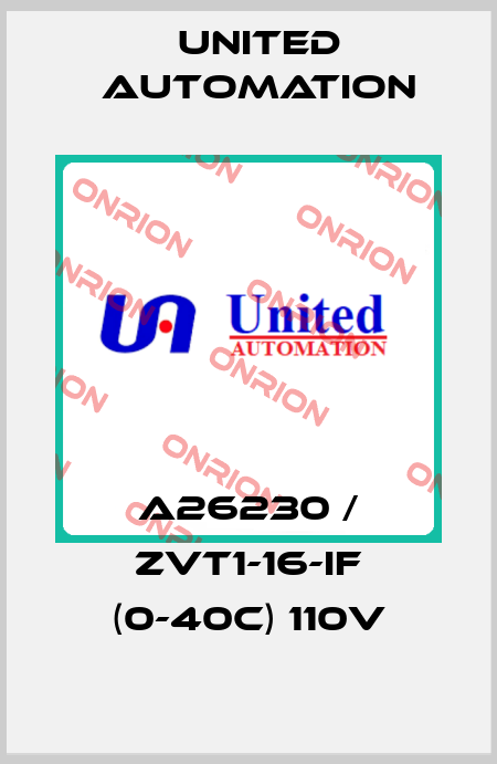 A26230 / ZVT1-16-IF (0-40c) 110v United Automation