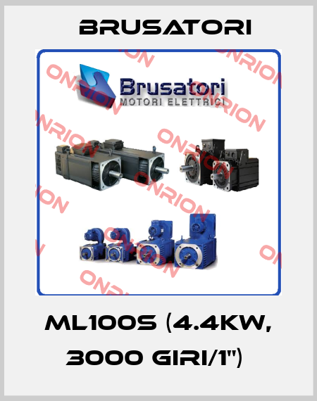 ML100S (4.4kW, 3000 giri/1")  Brusatori