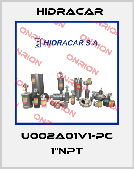 U002A01V1-PC 1"NPT Hidracar