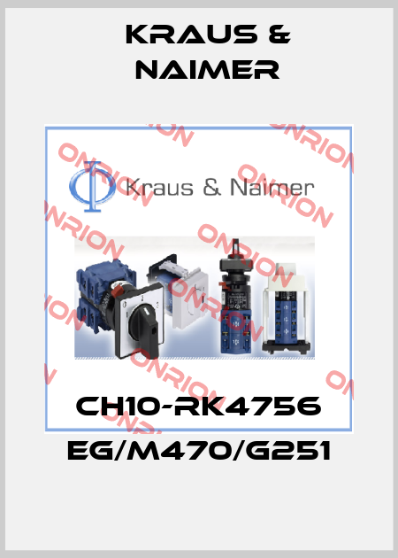 CH10-RK4756 EG/M470/G251 Kraus & Naimer