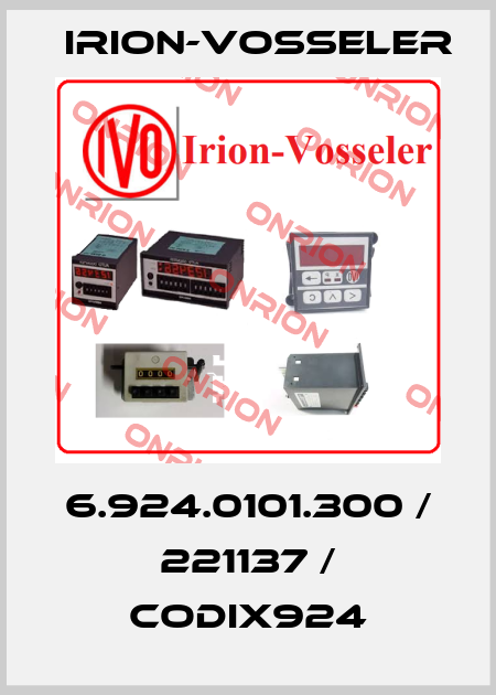 6.924.0101.300 / 221137 / CODIX924 Irion-Vosseler