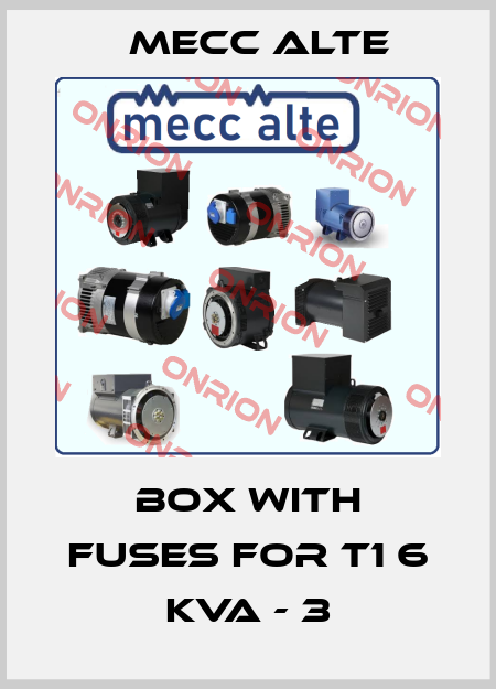 box with fuses for T1 6 KVA - 3 Mecc Alte