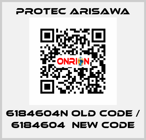 6184604N old code / 6184604  new code Protec Arisawa