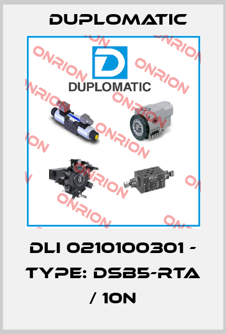 DLI 0210100301 - Type: DSB5-RTA / 10N Duplomatic