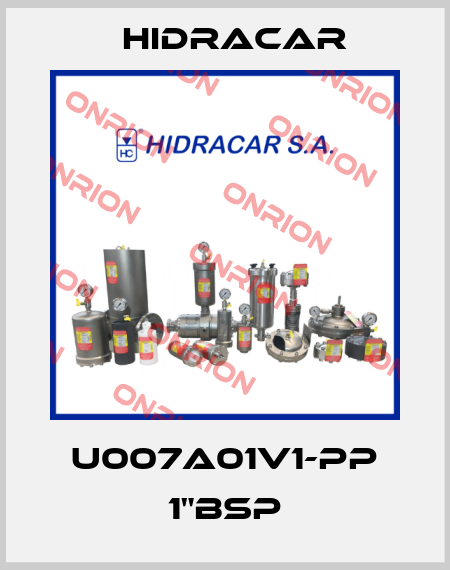 U007A01V1-PP 1"BSP Hidracar