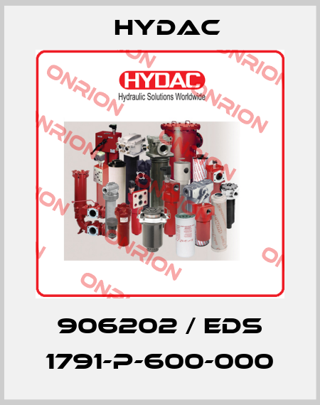 906202 / EDS 1791-P-600-000 Hydac