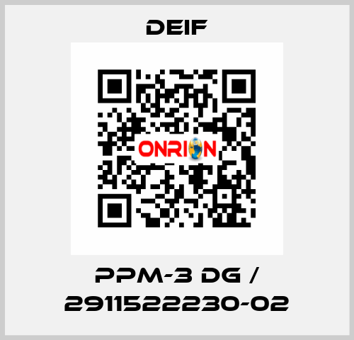 PPM-3 DG / 2911522230-02 Deif