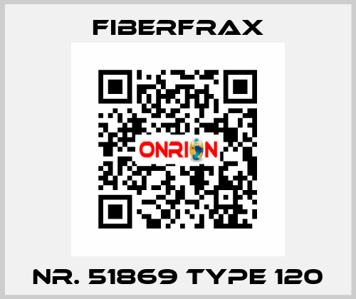 Nr. 51869 Type 120 Fiberfrax