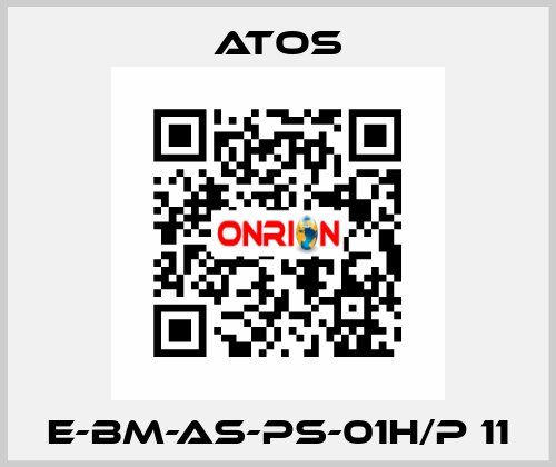 E-BM-AS-PS-01H/P 11 Atos