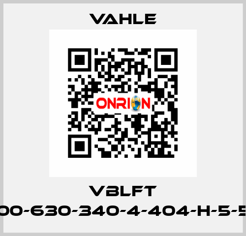 VBLFT 400-630-340-4-404-H-5-50 Vahle