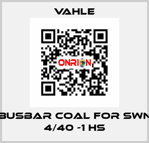 busbar coal for SWN 4/40 -1 HS Vahle