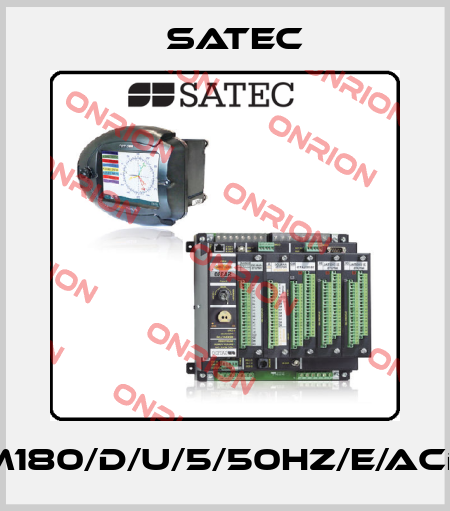 PM180/D/U/5/50HZ/E/ACDC Satec