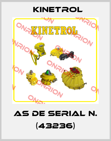 AS DE serial n. (43236) Kinetrol