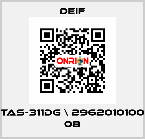 TAS-311DG \ 2962010100 08 Deif