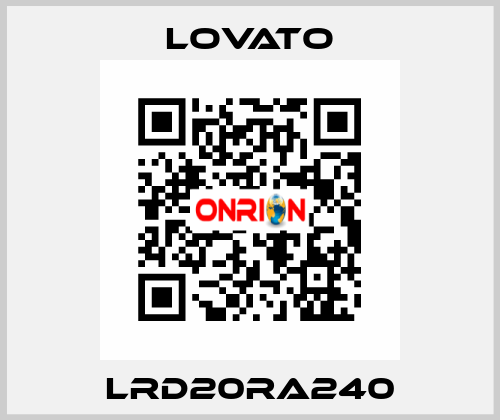 LRD20RA240 Lovato