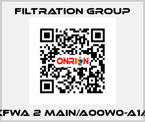 KFWA 2 MAIN/A00W0-A1A Filtration Group