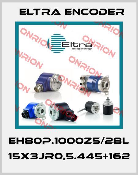 EH80P.1000Z5/28L 15X3JR0,5.445+162 Eltra Encoder