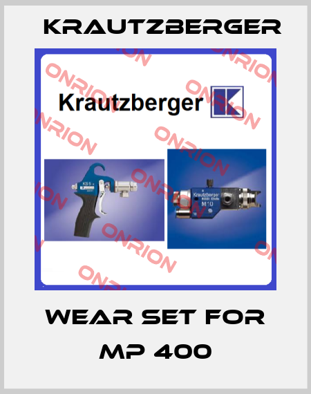 Wear set for MP 400 Krautzberger