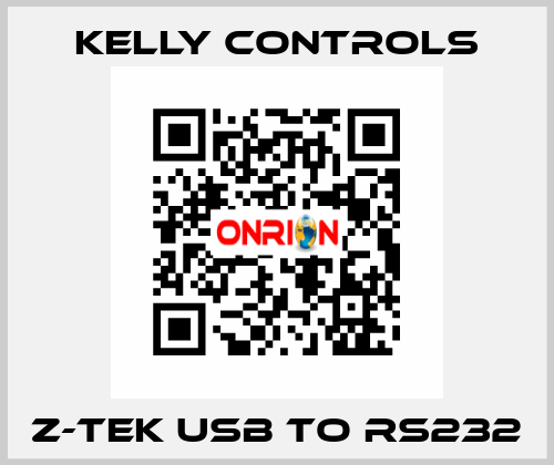 Z-TEK USB TO RS232 Kelly Controls