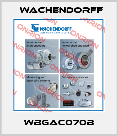 WBGAC070B Wachendorff