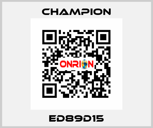 ED89D15 Champion