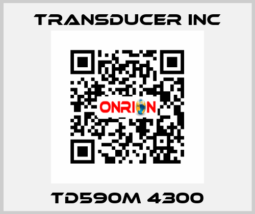 TD590M 4300 TRANSDUCER INC