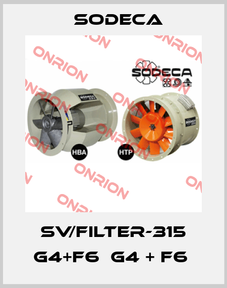 SV/FILTER-315 G4+F6  G4 + F6  Sodeca