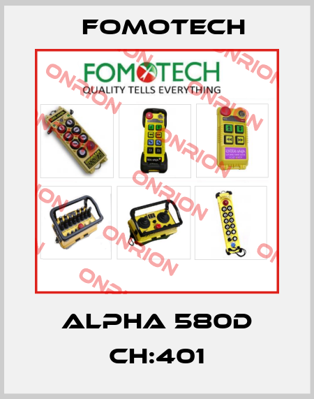 ALPHA 580D CH:401 Fomotech