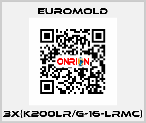 3x(K200LR/G-16-LRMC) EUROMOLD