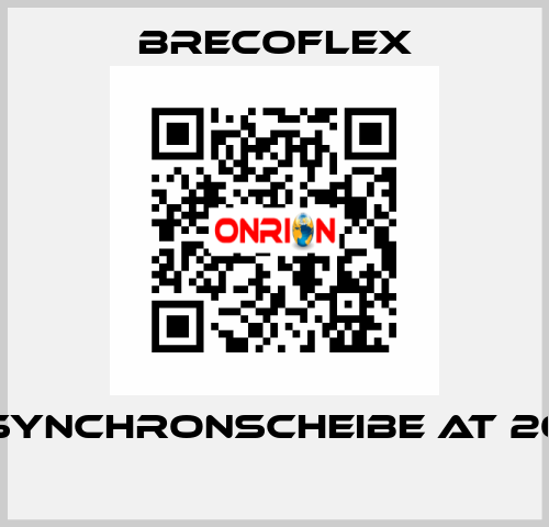 SYNCHRONSCHEIBE AT 20  Brecoflex