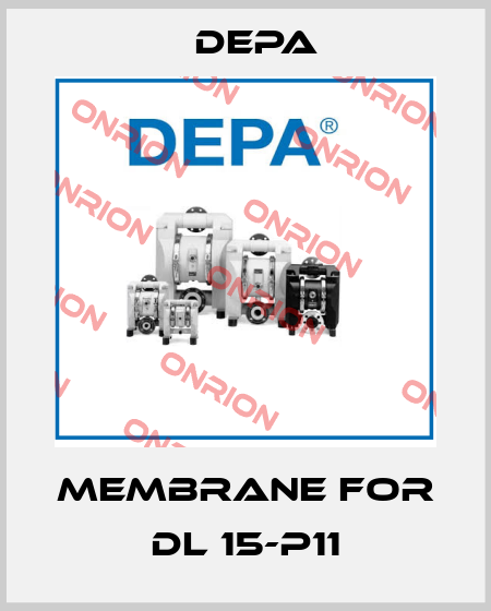 membrane for DL 15-P11 Depa
