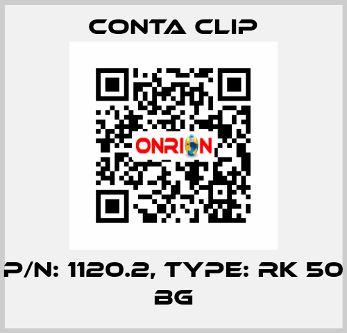 P/N: 1120.2, Type: RK 50 BG Conta Clip