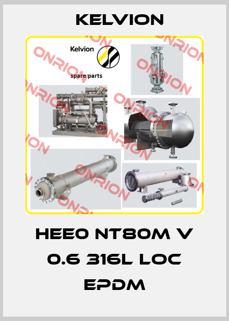 HEE0 NT80M V 0.6 316L LOC EPDM Kelvion