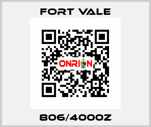 806/4000Z Fort Vale