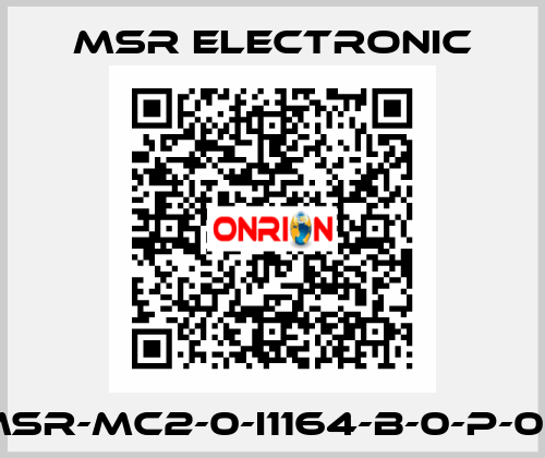MSR-MC2-0-I1164-B-0-P-00 MSR Electronic