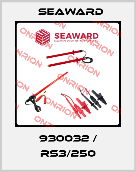 930032 / RS3/250 Seaward
