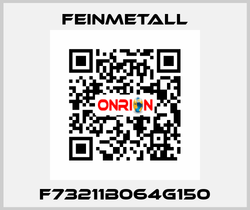 F73211B064G150 FEINMETALL