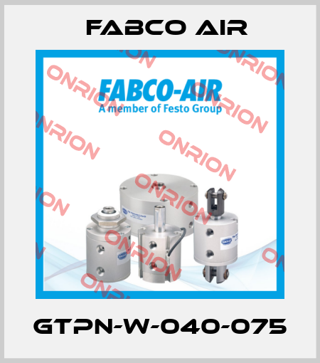 GTPN-W-040-075 Fabco Air