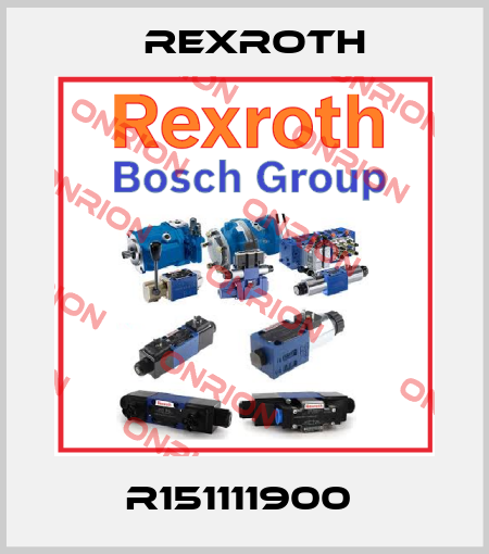 R151111900  Rexroth