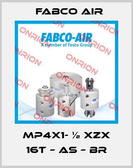 MP4X1- ½ XZX 16T – AS – BR Fabco Air