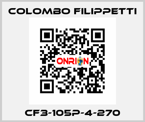 CF3-105P-4-270 Colombo Filippetti