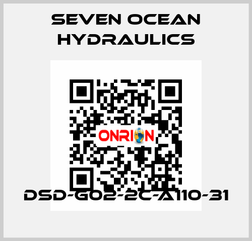 DSD-G02-2C-A110-31 Seven Ocean Hydraulics